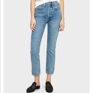 Re/done Double Needle Crop Size 24